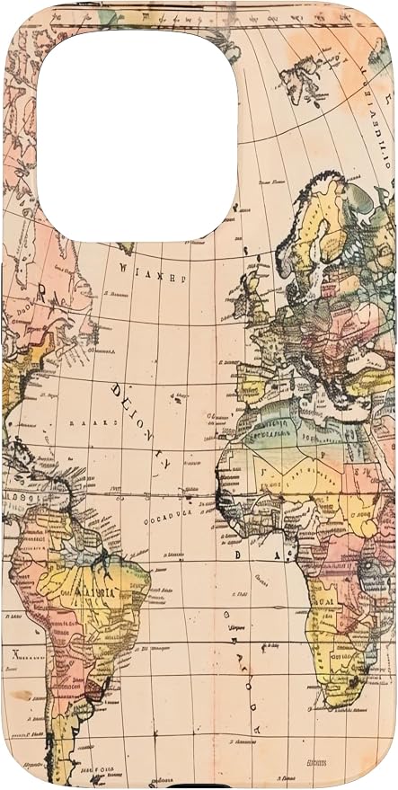 World Map, Old Map of the World Case by Unknown