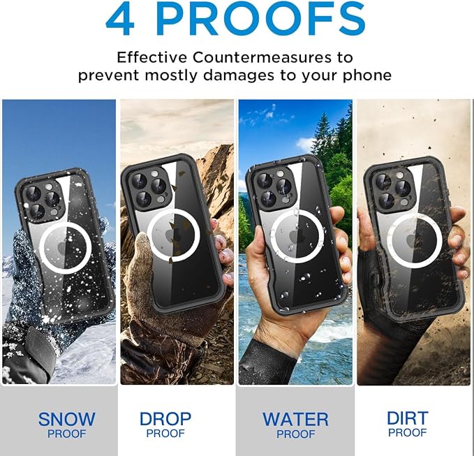 AICase Waterproof Case for iPhone 16 Pro Max - Image 3