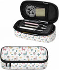 Llama Camels Pencil Case Cactus Alpacas Cacti Plants Animal Pencil Bag Pen by Unknown