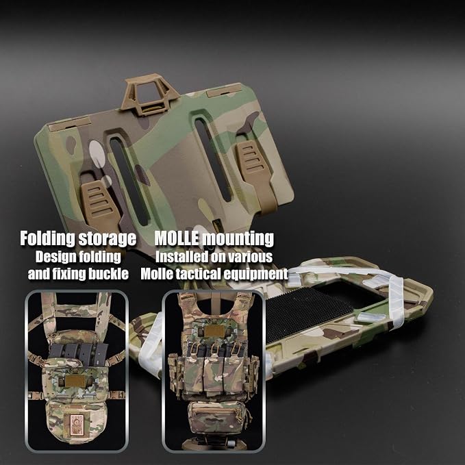 Zhongren Tactical Plate Carrier Vest Attachments Universal Phone Chest Mount - Image 7