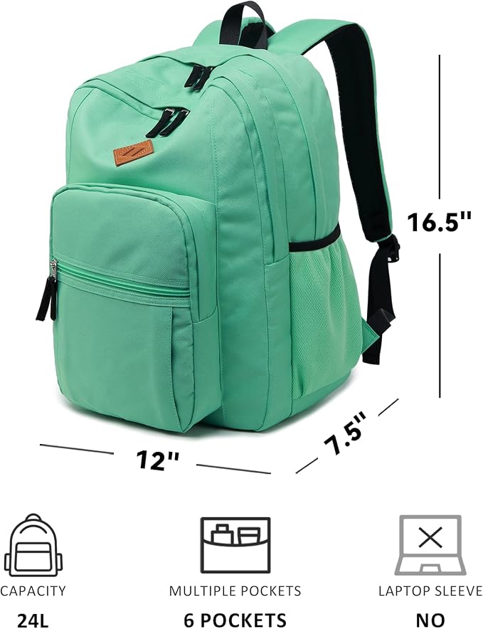 abshoo Classical Basic Travel Backpack - Image 5