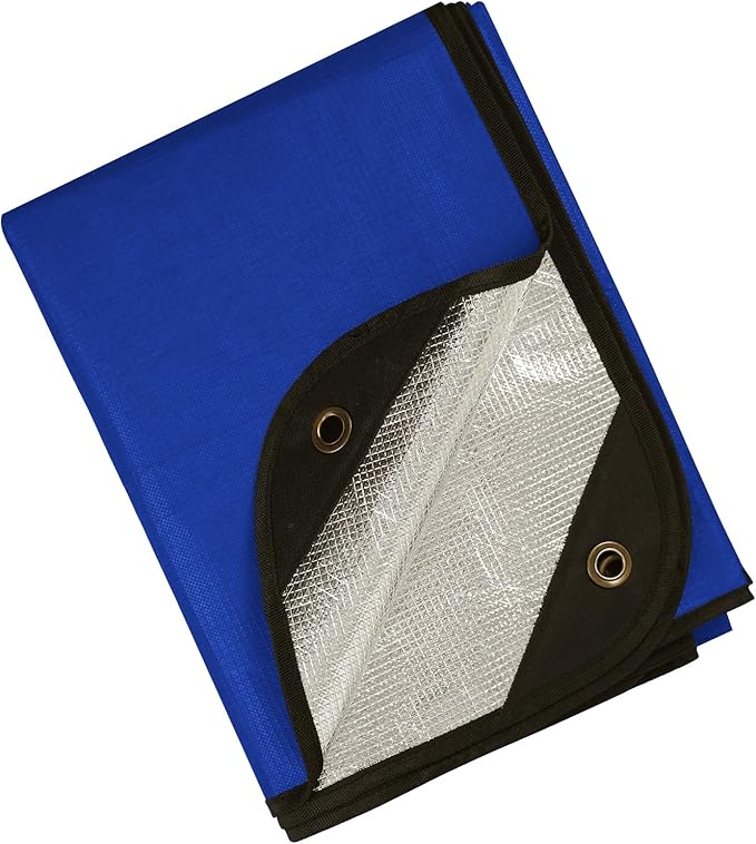 Heavy Duty Survival Blanket -Multifunctional Reflective Tarp Thermal Blanket by Besthuntiner