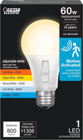 Feit Electric LED Motion Sensor Light Bulb, A19 60W Equivalent, Non-Dimmable by FeitElectricCompany