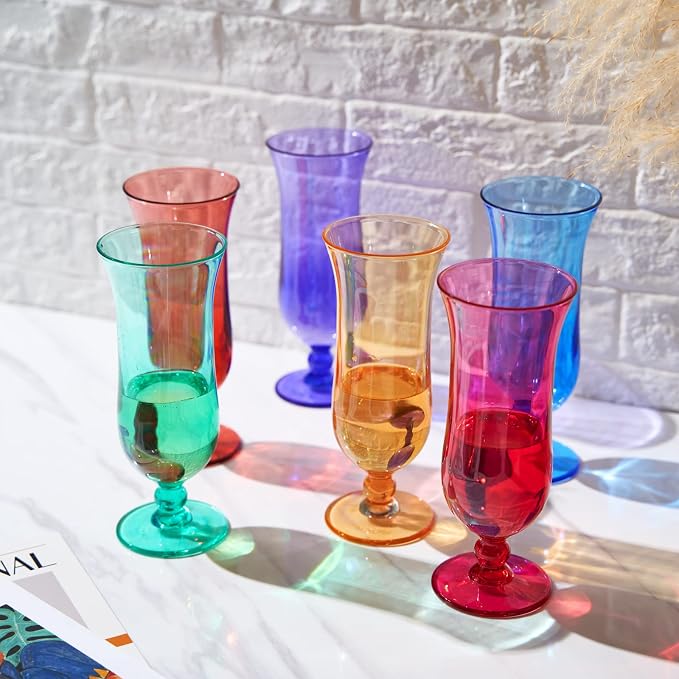 Unbreakable Pina Colada, Frozen Cocktails & Juice Glasses, Hurricane Glassware - Image 2