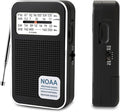 Portable Personal NOAA Weather Radio, 4-Band AM/FM/SW/WB Emergency Transistor by Geartist