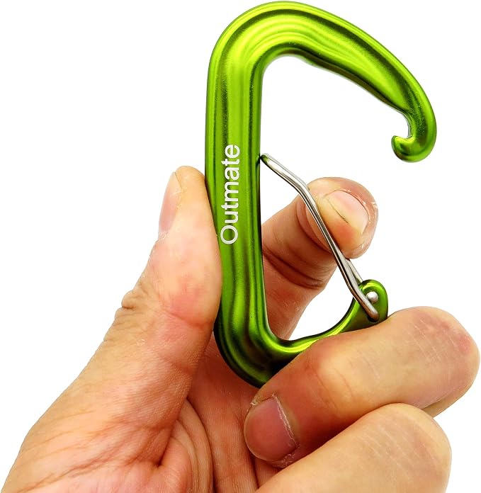 12kN 3.2"x2" Heavy-Duty Carabiner Clips - Image 4