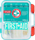 Be Smart Get Prepared First Aid Kit, 326 Piece, Exceeds OSHA and ANSI by BeSmartGetPrepared
