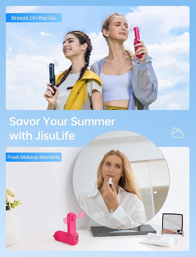JISULIFE 3 IN 1 Handheld Mini Fan - Image 6