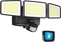 UME Battery Powered Motion Sensor Outdoor Lights 302 LED 1800LM, IP65 by UME