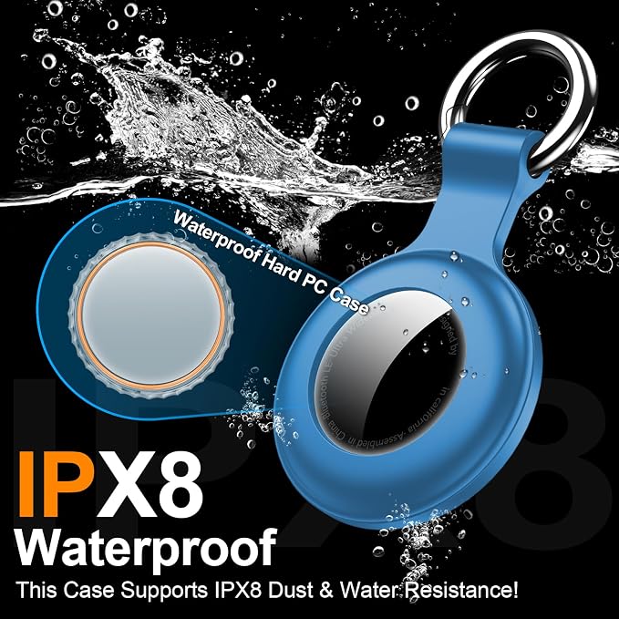 1|2|4Pack for Apple AirTag Holder, for Air Tag 2nd &1st Genaretion, Waterproof - Image 2