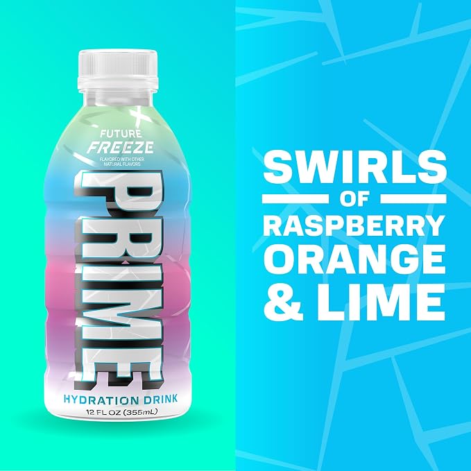 PRIME Hydration Cherry Freeze & Future Freeze Sports Drinks - Image 3