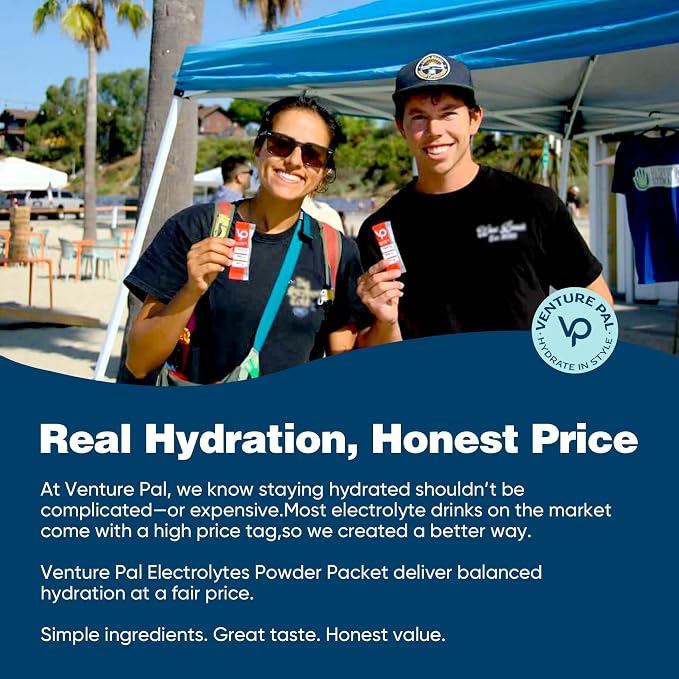 Venture Pal High Sodium Sugar Free Electrolytes Powder Packet - Image 8