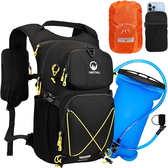 Hydration Backpack 22L, Hiking Backpack by ONETOALL