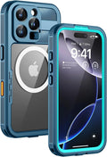 Lanhiem Magnetic for iPhone 16 Pro Case, IP68 Waterproof Dustproof Case by LanhiemHome