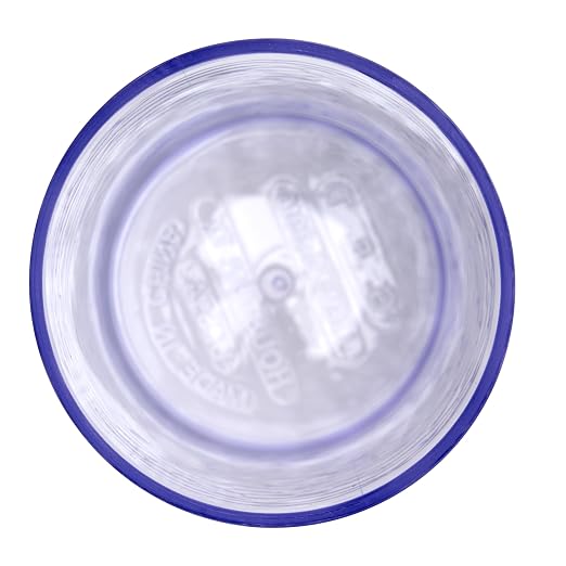 G.E.T. 3316-CL-EC Heavy-Duty Shatterproof Plastic Pebbled Tumbler, 16 Ounce - Image 4