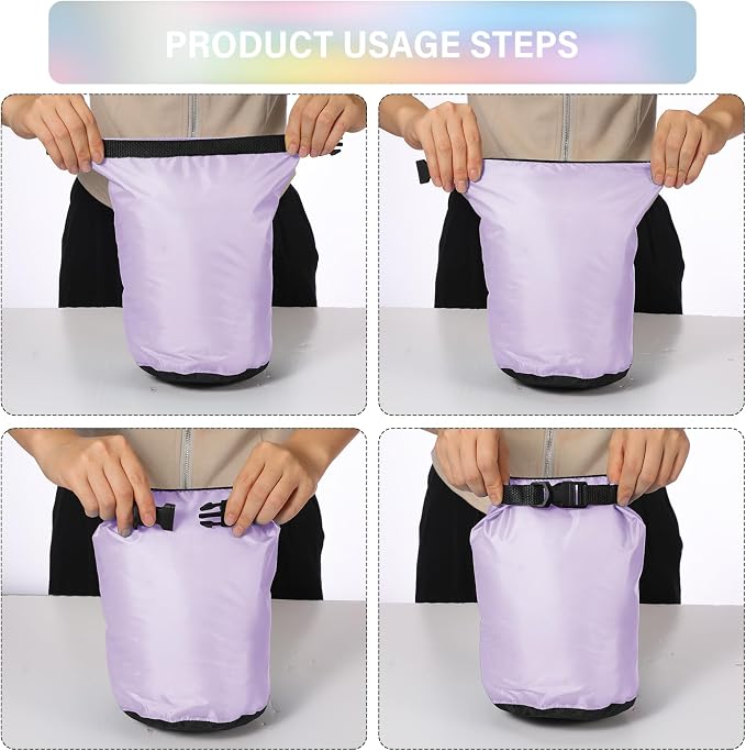 6 Pcs Waterproof Dry Bag Sack Lightweight Outdoor Dry Bags 35 L, 20 L, 15 L - Image 5