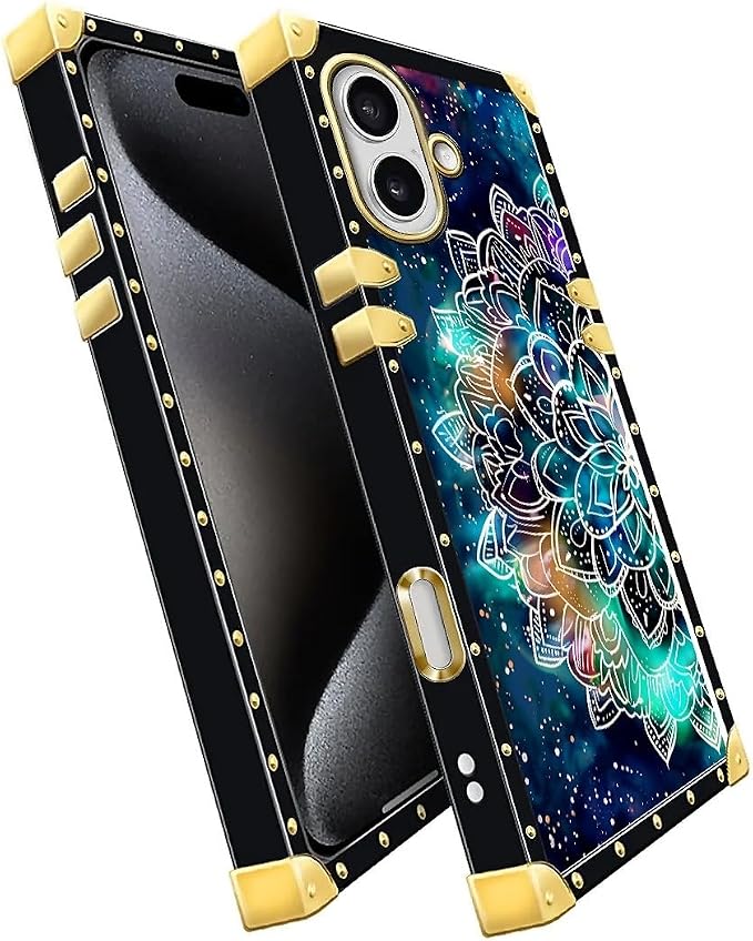 for iPhone 17 Case Luxury Golden Decoration - Image 3
