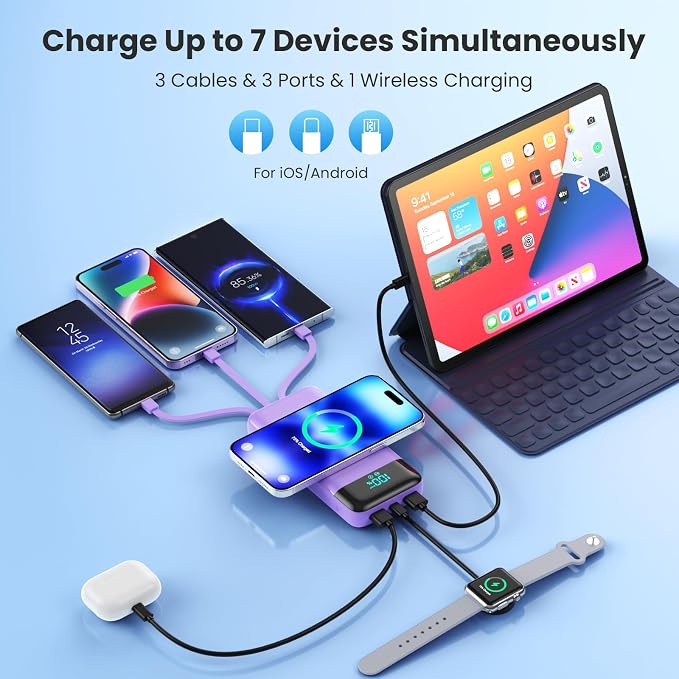 Wireless Portable Charger 40800mAh - Image 3