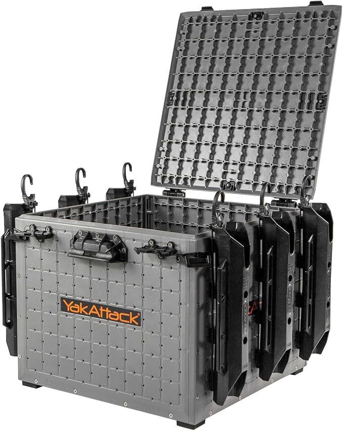 YakAttack BlackPak Pro 16" x 16" Kayak Fishing Crate - Image 3