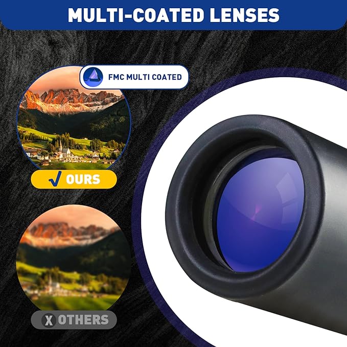 HDAJY Mini Monocular Telescope, Upgrade 30 x 25 HD Monoculars - Image 3
