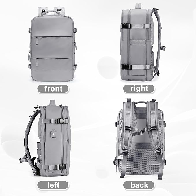 coowoz Travel Backpack For Women Men, Carry On Backpack, Hiking Backpack - Image 9