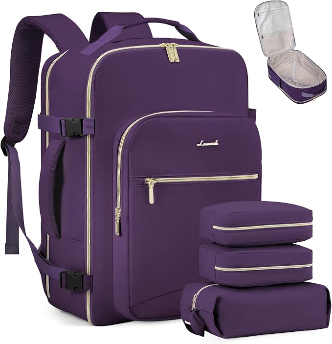 LOVEVOOK Travel Backpack for Women & Men 40L, Airline Approved Carry On by LOVEVOOK