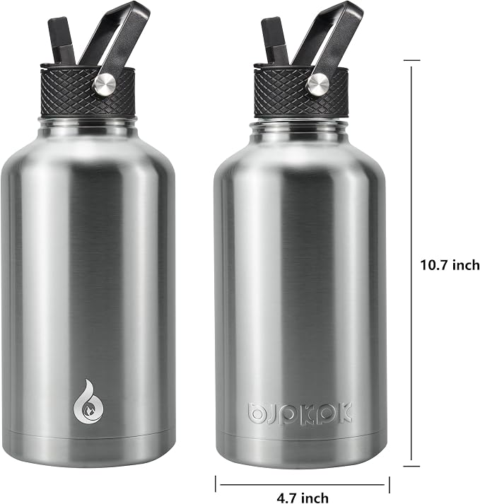 BJPKPK Half Gallon Insulated Water Bottles - Image 2
