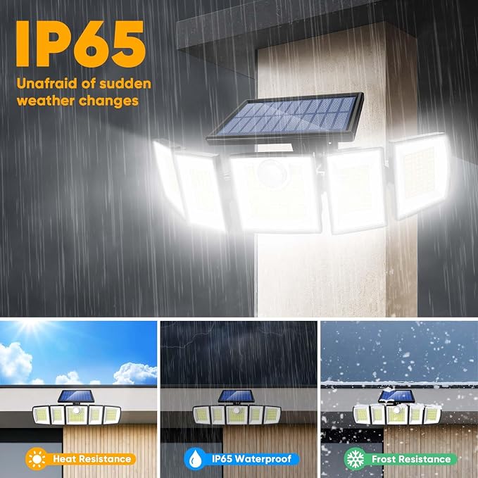 Solar Motion Lights Outdoor - - Image 5