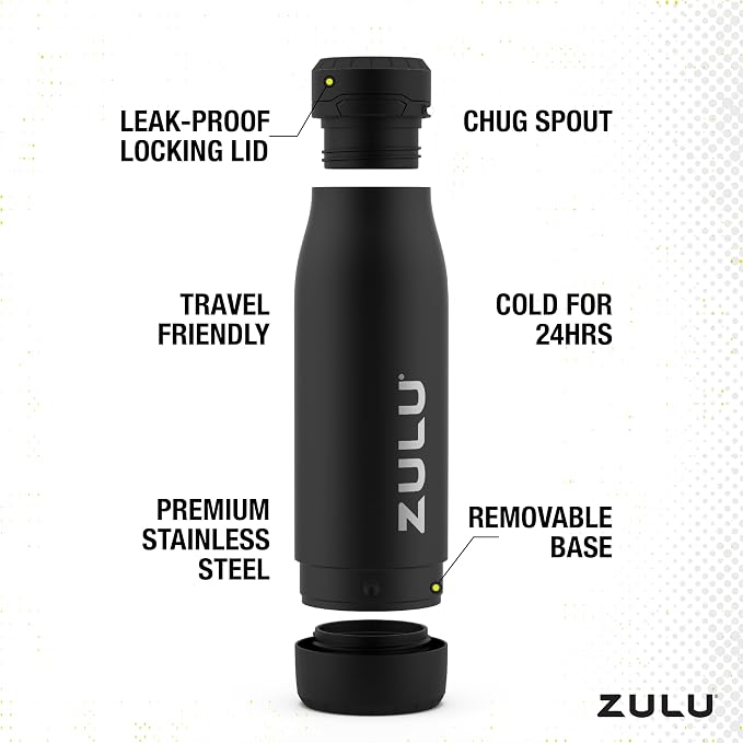ZULU Ace Vacuum Insulated Stainless Steel Water Bottle - Image 3