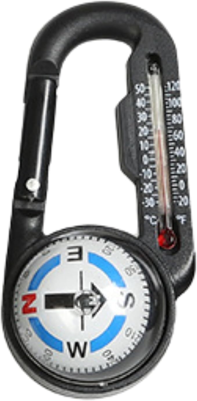 Trekker's Compass Crew Carabiner Compass by Unknown