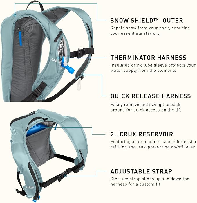 CamelBak Zoid Snow Hydration Pack 70oz - Image 7