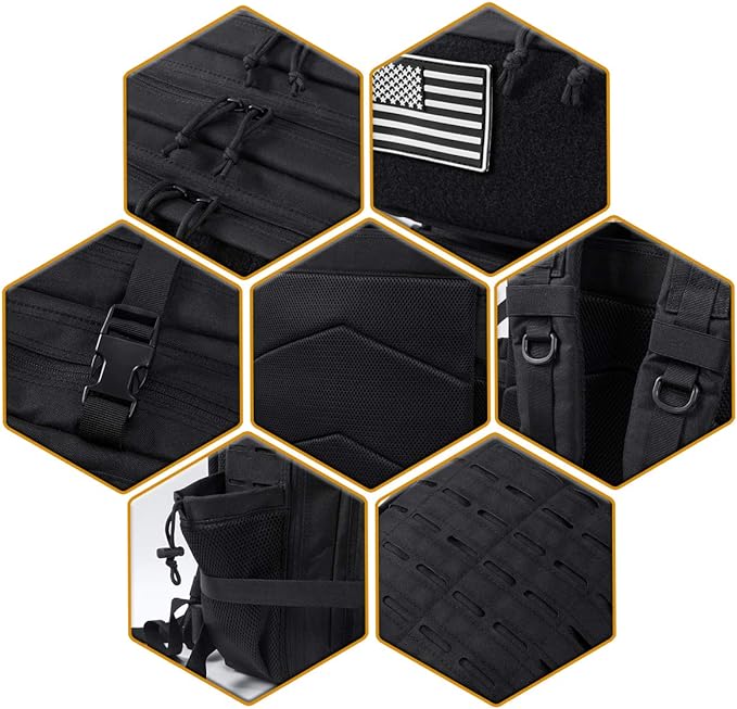 QT&QY 25L/45L Military Tactical Backpack - Image 6