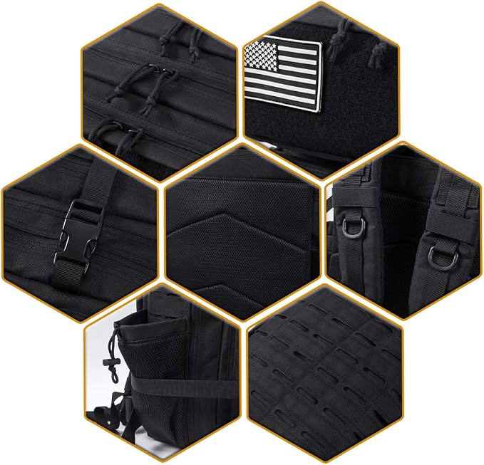 QT&QY 25L/45L Military Tactical Backpack - Image 6
