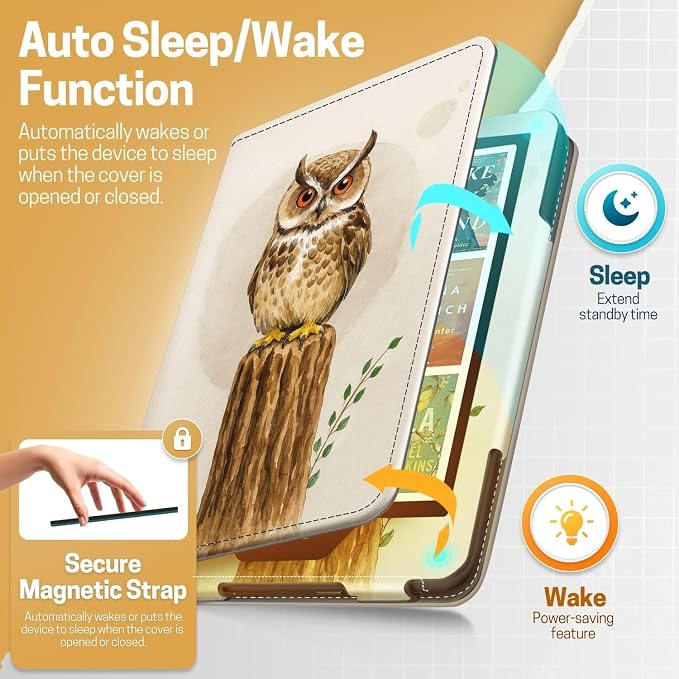 TNP Stand Case for Kindle Paperwhite 12th Generation 2024 / Kindle Colorsoft - Image 4