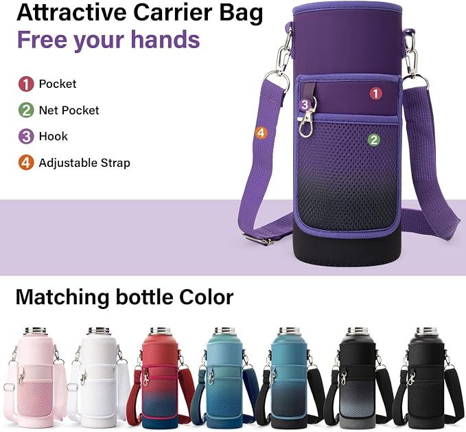 DYSANKY Insulated Water Bottle | Thickened Stainless Steel Vacuum Metal | - Image 4