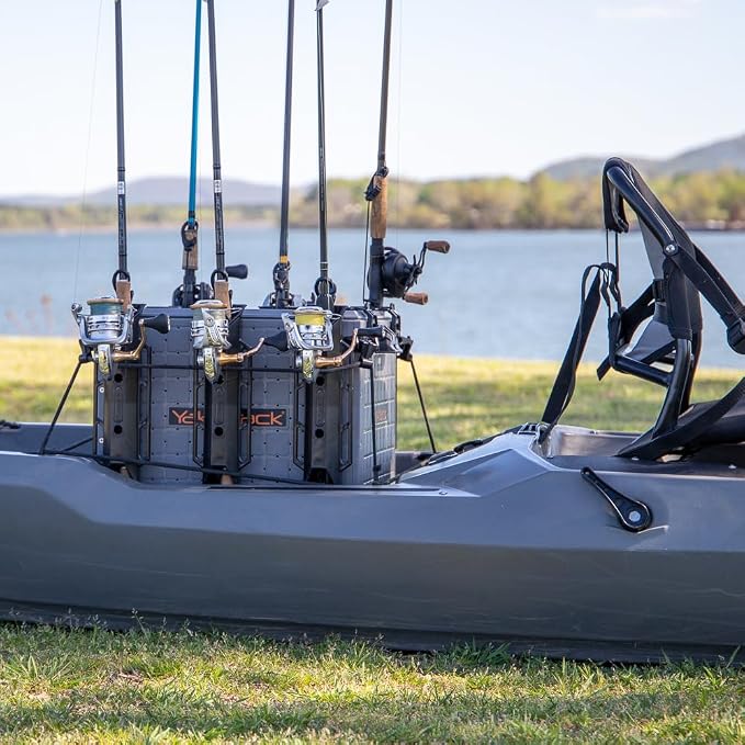 YakAttack BlackPak Pro 16" x 16" Kayak Fishing Crate - Image 9