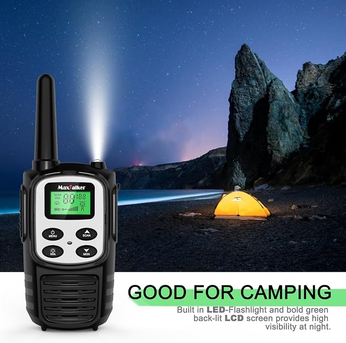 MaxTalker Walkie Talkies Long Range - Image 6