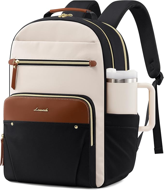 LOVEVOOK Laptop Backpack for Women, 15.6" Work Backpack Purse, Travel Personal by LOVEVOOK