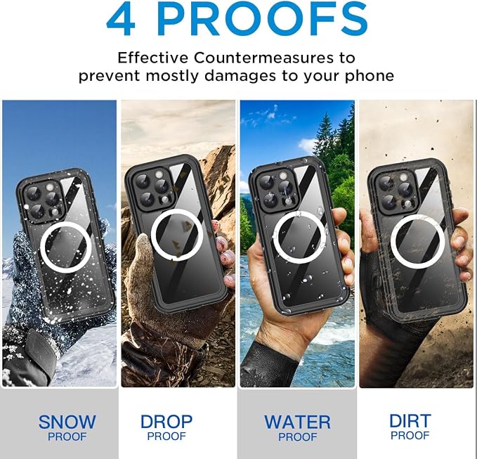 AICase Waterproof Case for iPhone 16 Pro - Image 3