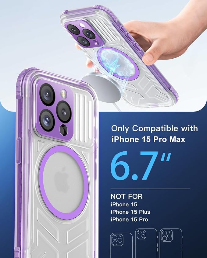 for iPhone 15 Pro Max Waterproof Case - Image 2