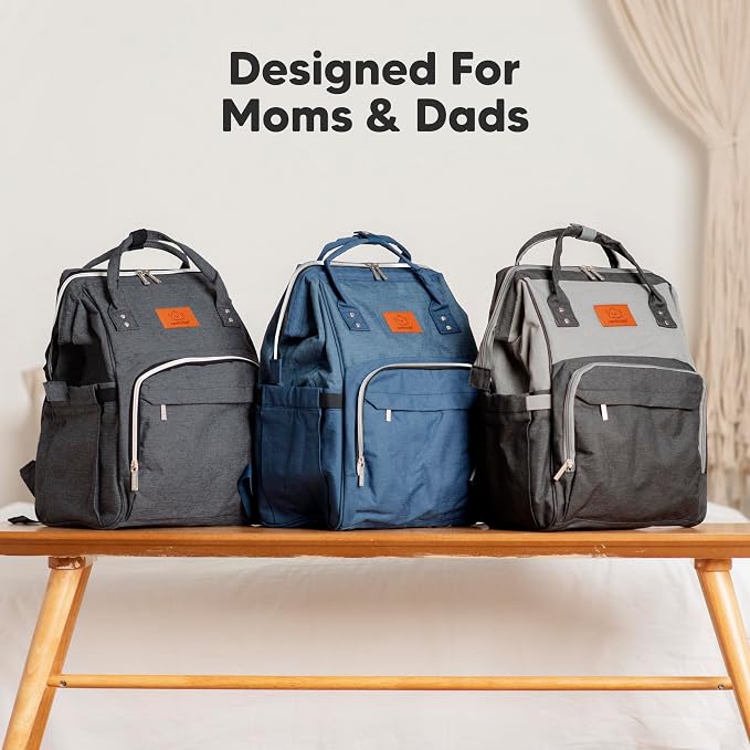KeaBabies Baby Diaper Bag Backpack - Image 8