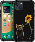 for iPhone 13 Case, Pig Sunflower Yellow Sunshine Pattern Graphic Design Girl by FKBRCL4U