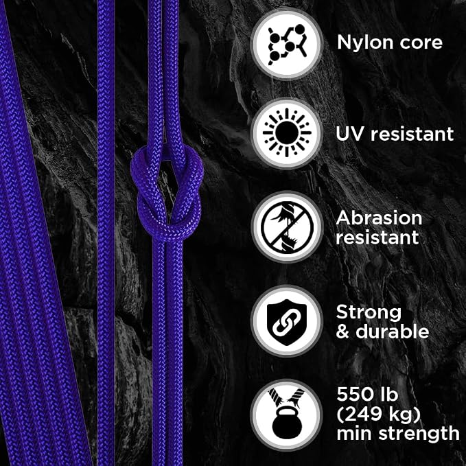 TECEUM 5/32" Paracord Rope 1000 – 1000ft / 200ft / 100ft / 50ft – Tactical - Image 3