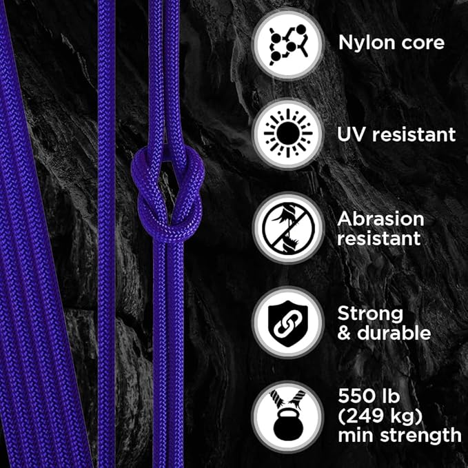 TECEUM 5/32" Paracord Rope 1000 – 1000ft / 200ft / 100ft / 50ft – Tactical - Image 3