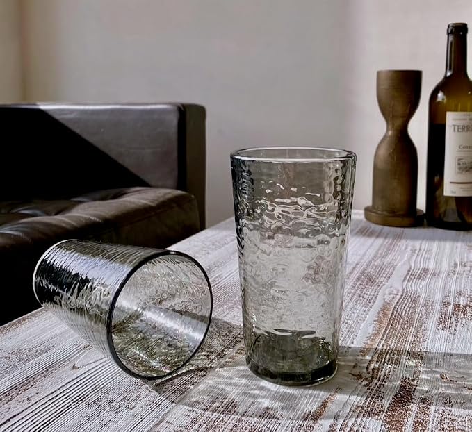KLIFA- NICE- 29 ounce, Plastic Jumbo Drinking Glasses, Large Acrylic Iced Tea - Image 2