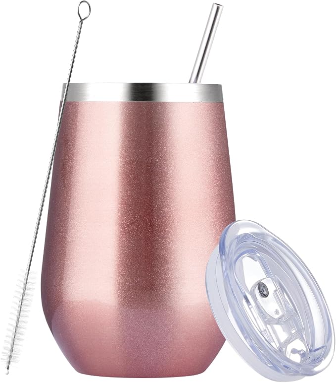 MEWAY Stemless 12oz Insulated Wine Tumbler by MEWAY