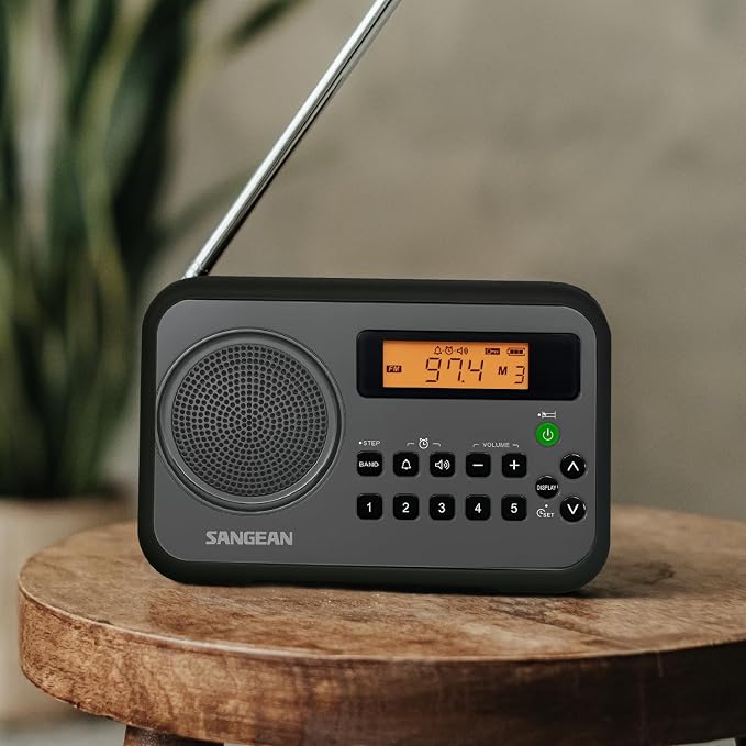 Sangean PR-D18BK AM/FM/Portable Digital Radio - Image 4