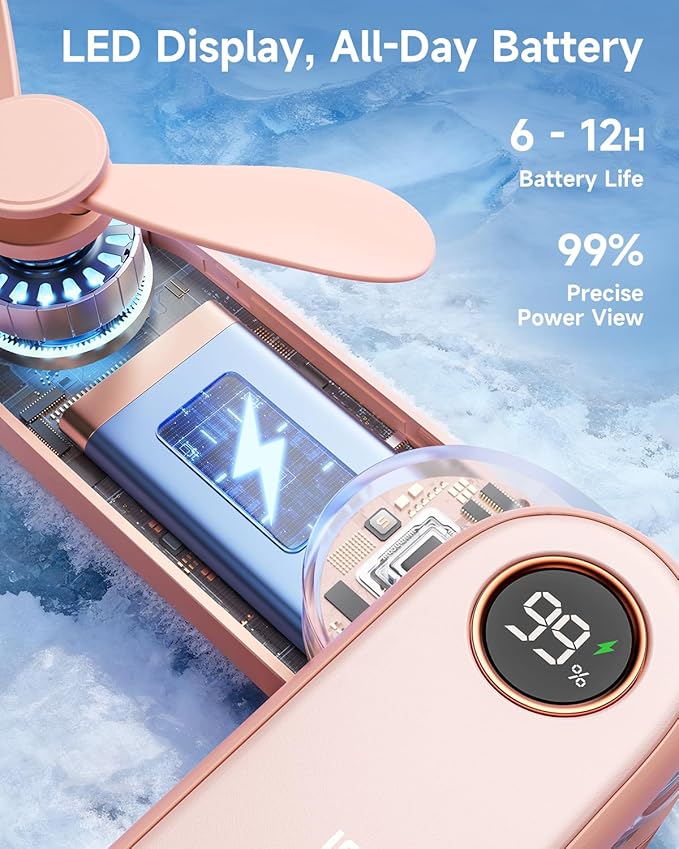 SWEETFULL Portable Handheld Mini Fan - Image 3