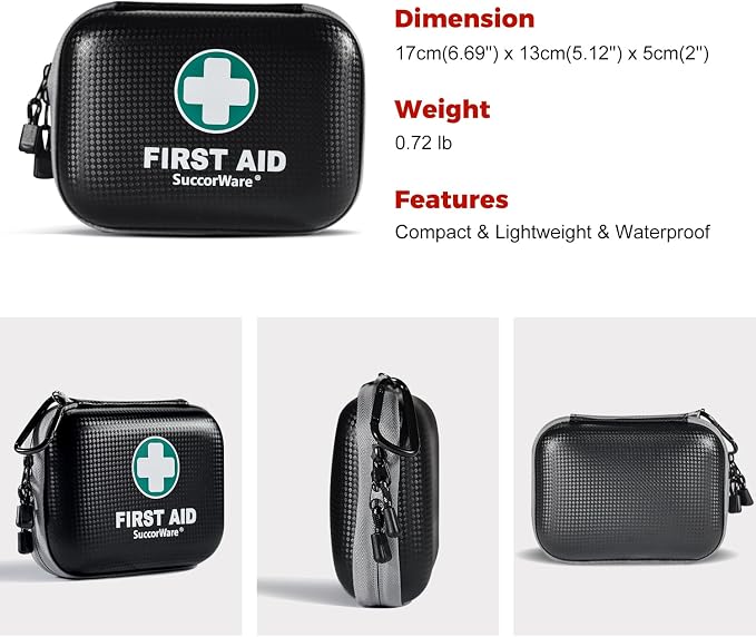 SuccorWare 150 Pieces Mini First Aid Kit - Image 3