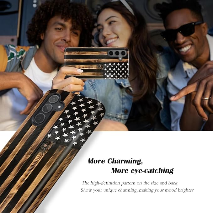 Compatible for Samsung Galaxy A15 5G Case, Dual Layer Heavy Duty 2 in 1 - Image 4